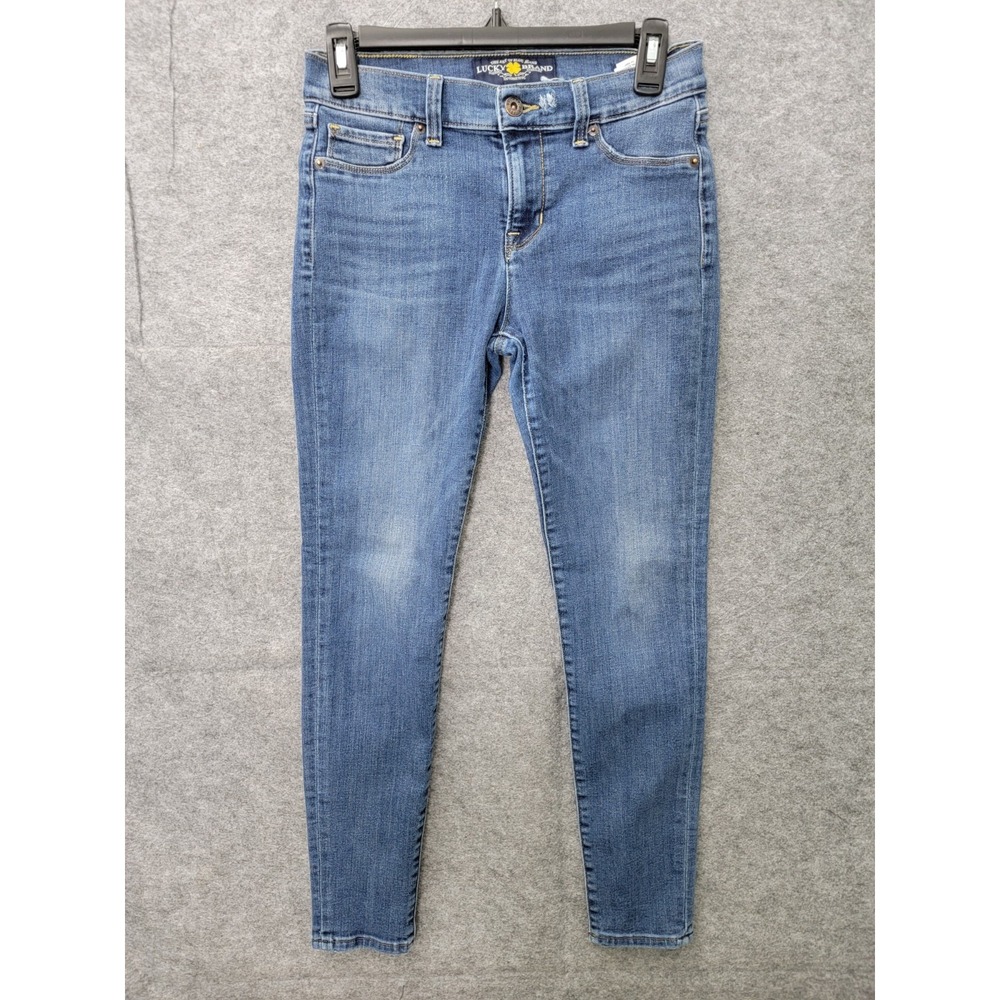 Lucky Brand Jeans Brooke Legging Skinny Womens Size 4/27 Regular Medium Denim